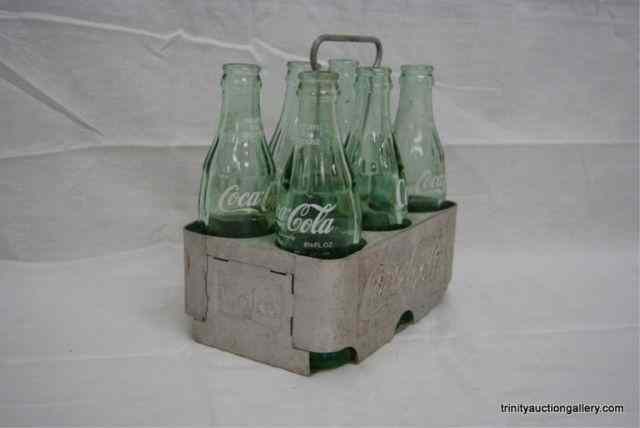 Appraisal: 's Aluminum Coca Cola Bottle CarrierFrom the 's to early