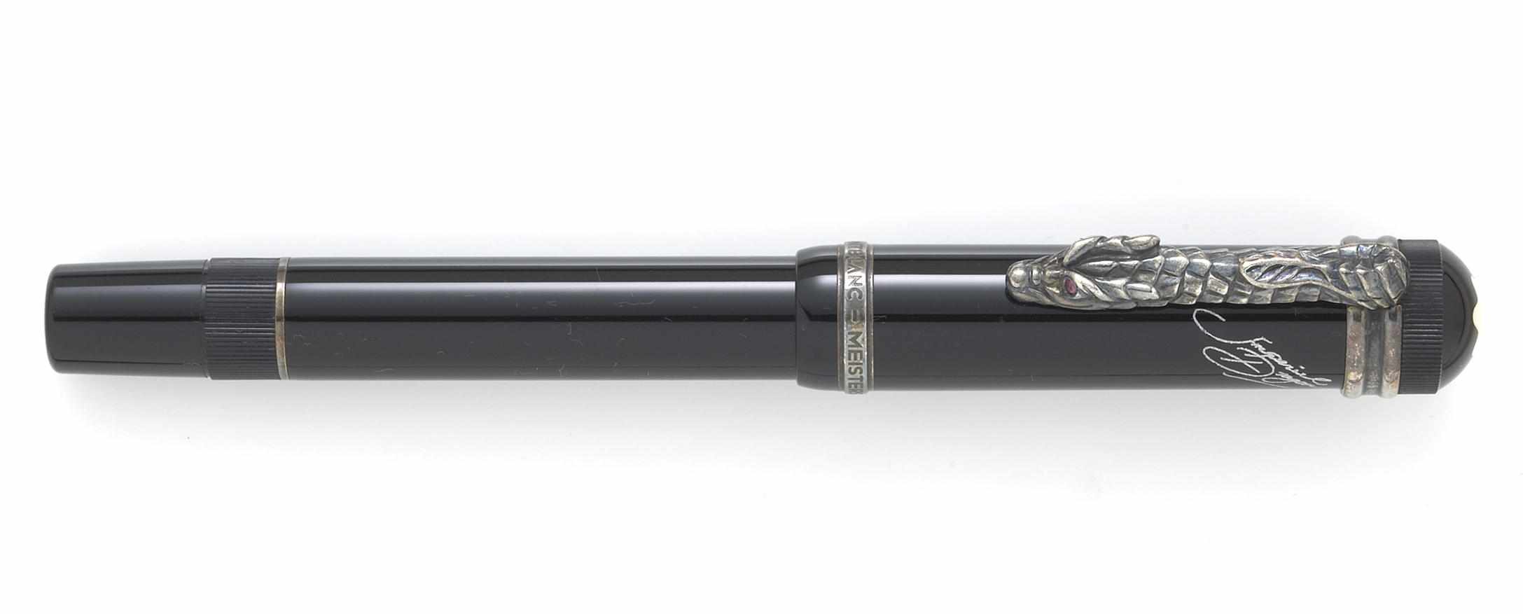 Appraisal: MONTBLANC Imperial Dragon Limited Edition Fountain Pen Black resin and