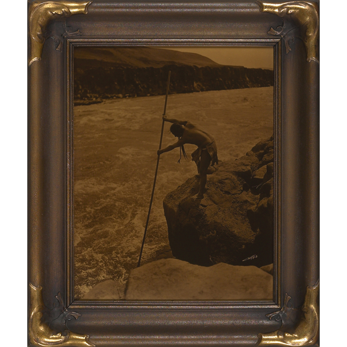 Appraisal: Edward Sheriff Curtis orotone The Fisherman - Wishham