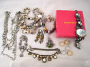 Appraisal: A quantity of costume jewellery including Sweet Romance Poggi Butler