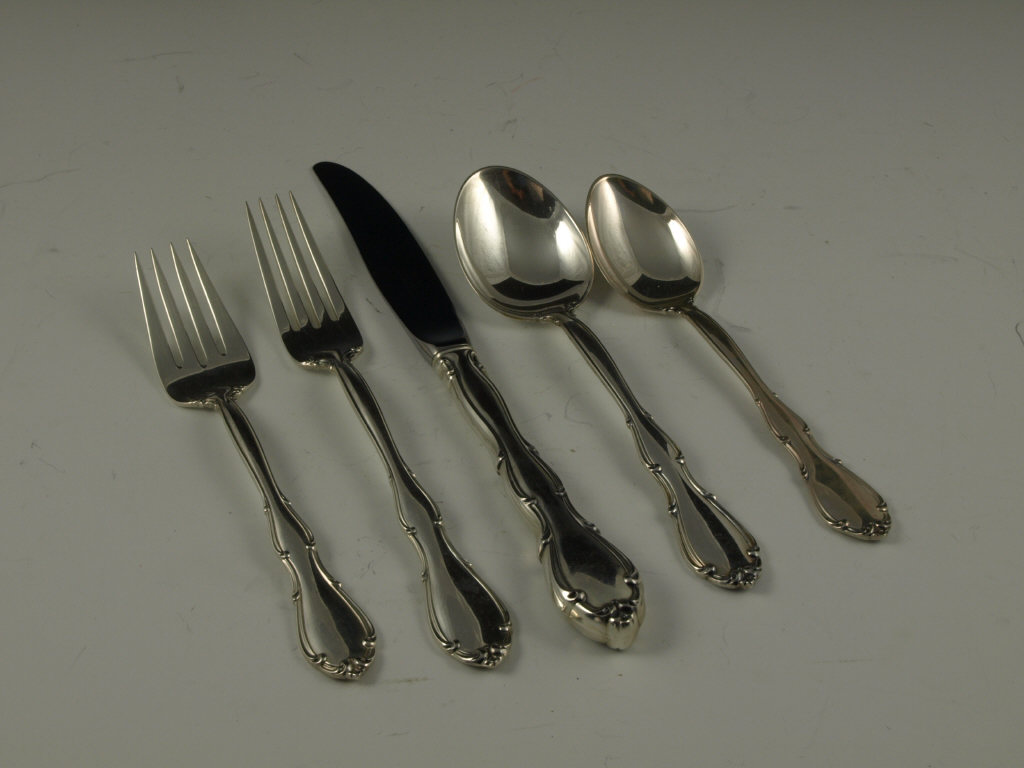 Appraisal: Sterling Flatware Service Fontana by Towle pieces including teaspoons salad