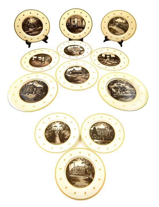 Appraisal: Set of twelve Lenox porcelain plates commemorating the Golden Jubilee