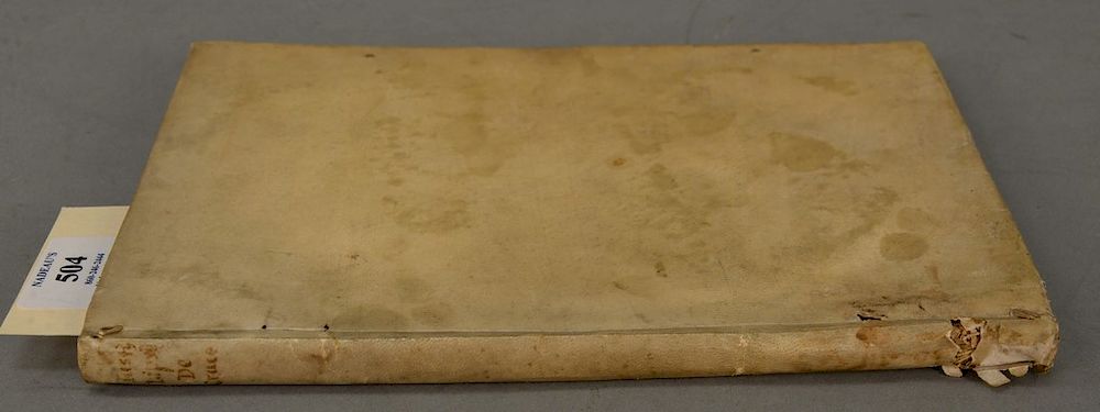 Appraisal: Lipsius De Cruce Libri Tres Plantin Moretus th ed illus