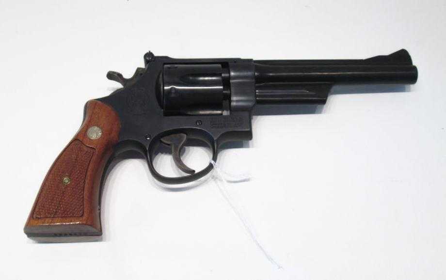 Appraisal: SMITH WESSON MODEL - HIGHWAY PATROLMAN DOUBLE ACTION REVOLVER magnum