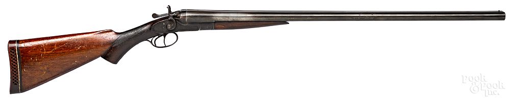 Appraisal: Manhattan Arms Company double barrel shotgun Manhattan Arms Company The