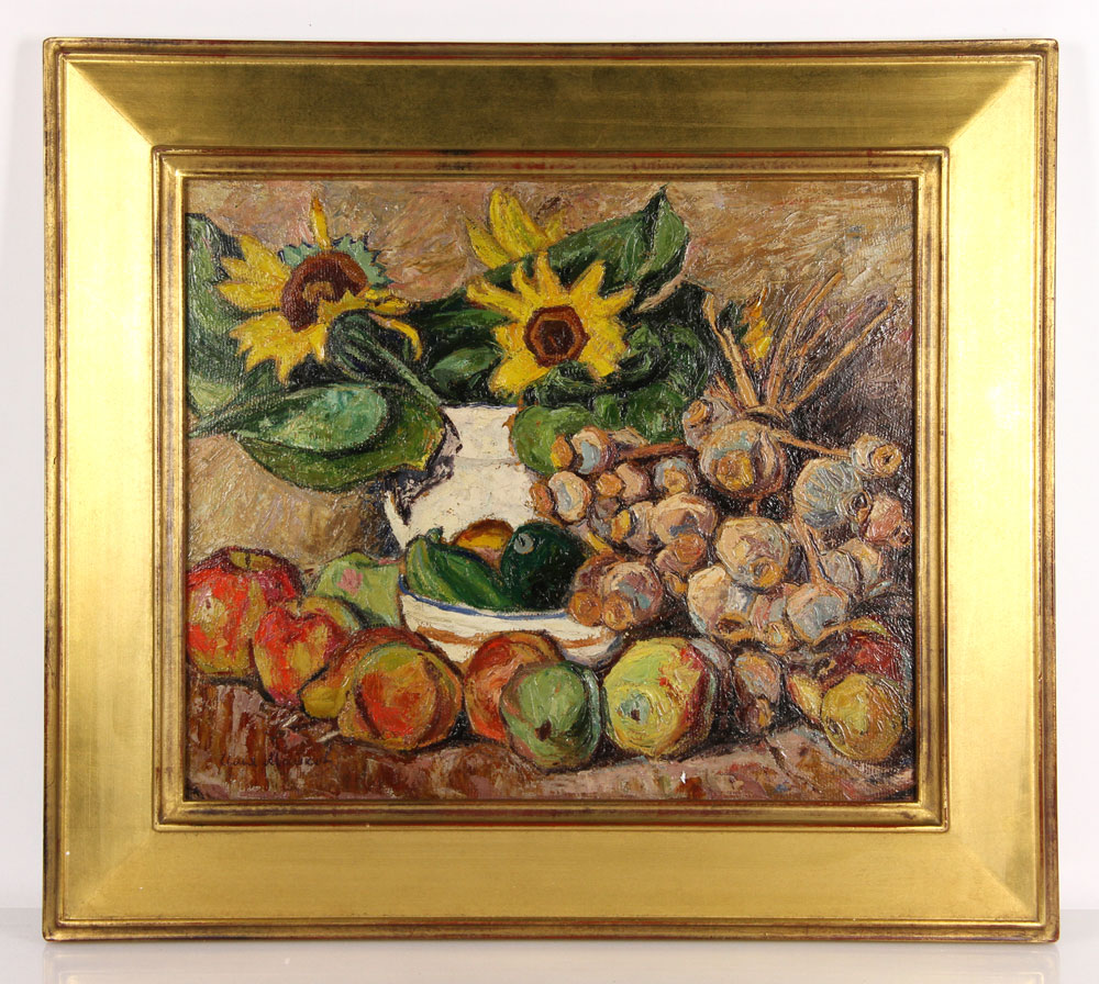 Appraisal: - Attr Mashkov Still Life O P Attributed to Ilya