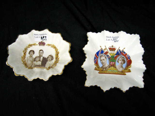 Appraisal: Coronation China Pin Dishes