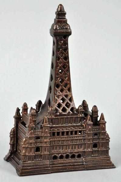 Appraisal: Cast Iron Chamberlain Hill Blackpool Tower Bank Description Circa Condition