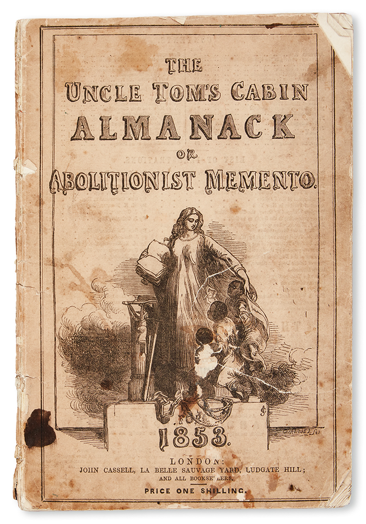 Appraisal: SLAVERY AND ABOLITION STOWE HARRIET BEECHER The Uncle Tom's Cabin