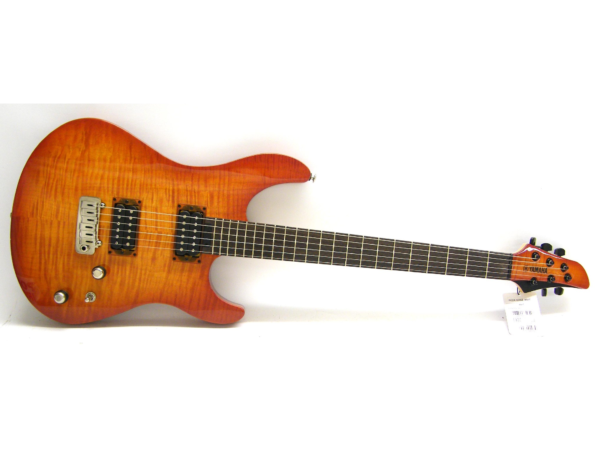 Appraisal: Yamaha RGX Z electric guitar ser no QIX amber burst