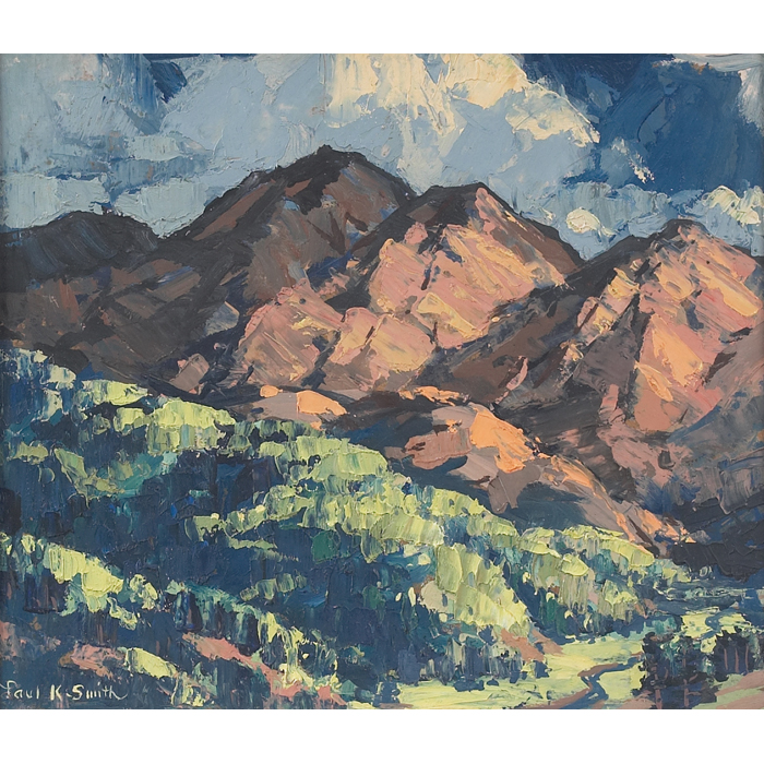 Appraisal: Paul Kauvar Smith American - Colorado Landscape c oil on