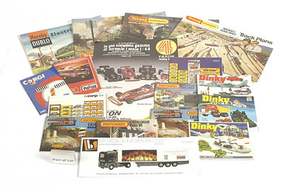 Appraisal: Large group of Catalogues - including Solido Revell Matchbox Model