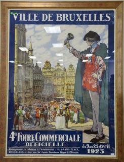 Appraisal: Fernand Toussaint - poster Ville De Bruxelles Me Foire Commerciale