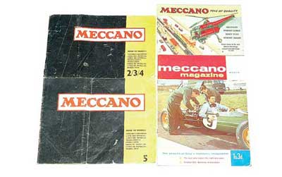 Appraisal: Meccano - a group of UK issue Catalogues which includes