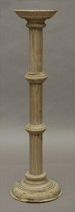 Appraisal: Neoclassical-Style Pine Pedestal in in diam