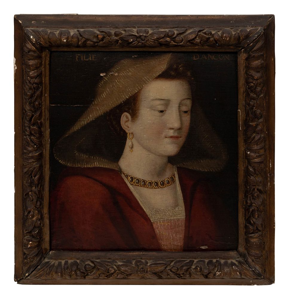 Appraisal: French School th Century French School th Century Portrait of