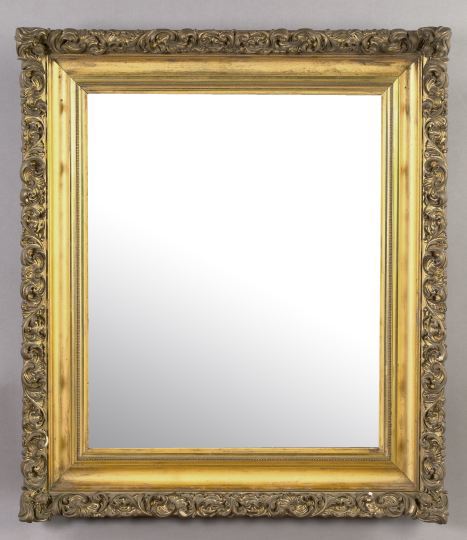 Appraisal: American Late Victorian Giltwood and Gesso Wall Mirror fourth quarter