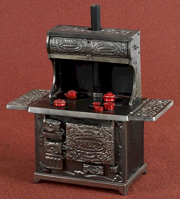 Appraisal: Kenton cast iron nickel and tin Novelty stove Kenton cast