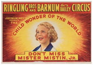 Appraisal: Ringling Brothers and Barnum Bailey Circus Don't Miss Mister Mistin