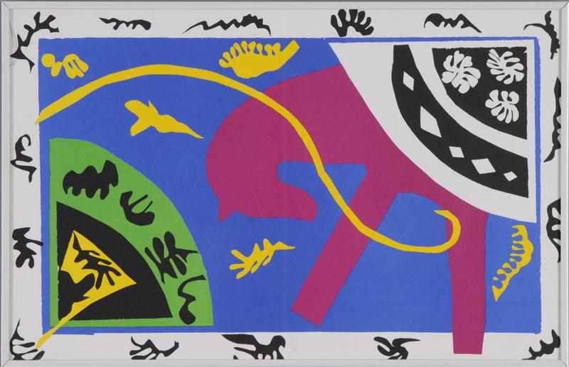 Appraisal: AFTER HENRI MATISSE THREE SERIGRAPHS In colors x in sight