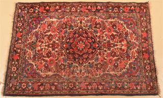 Appraisal: Center Medallion Pattern Oriental Area Rug Center Medallion and Floral