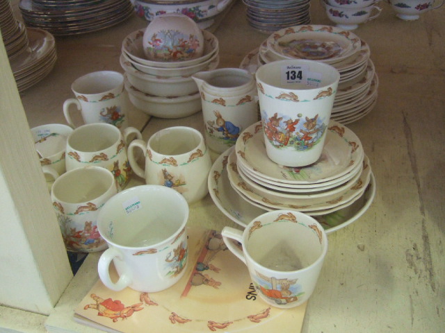 Appraisal: A quantity of Royal Doulton Bunnykins table ware and a