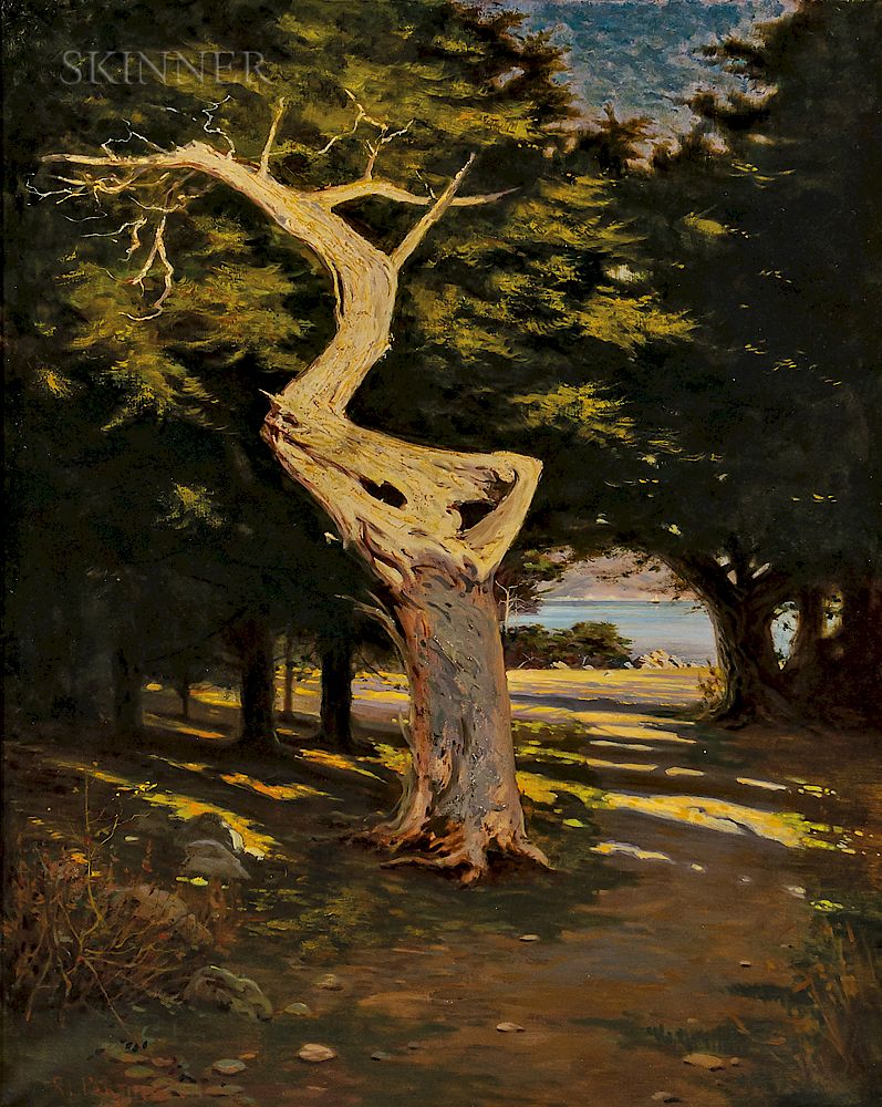 Appraisal: Richard Langtry Partington American - Ghost Tree Mile Drive Richard