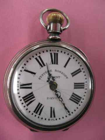 Appraisal: H E Kreppel Pocketwatch Jamaica Plains Mass maker Russian agent