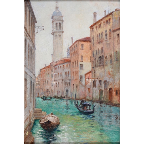 Appraisal: Harry Foster Newey - - A Side Canal Venice signed