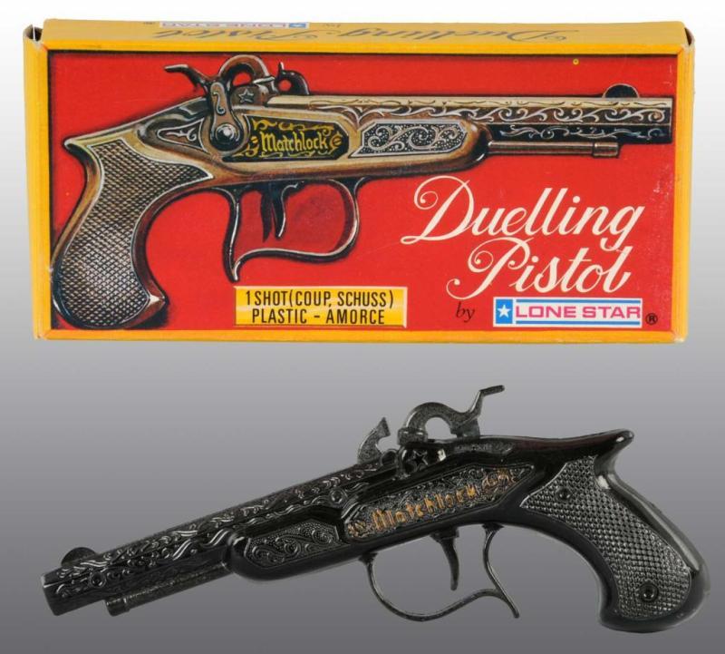 Appraisal: Lone Star Toy Dueling Pistol Gun Description Includes original box