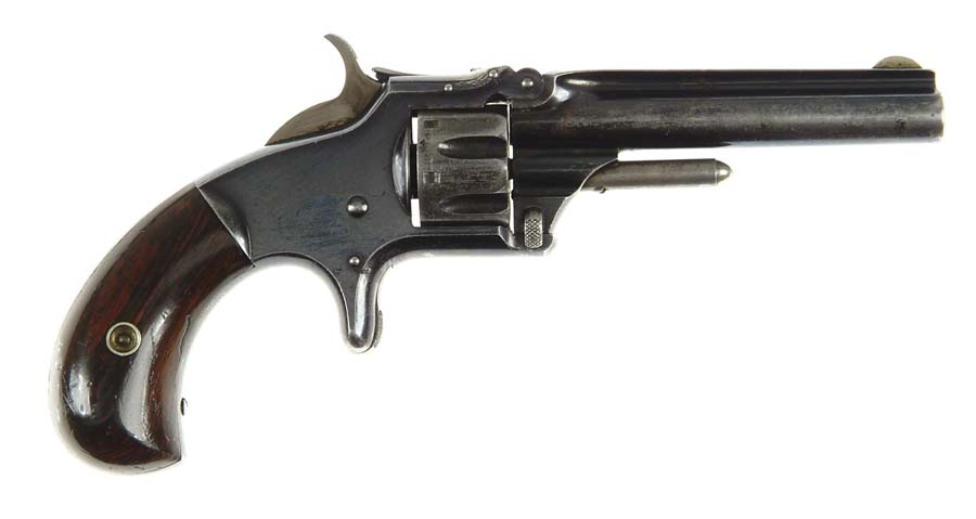 Appraisal: SMITH WESSON ST MODEL RD ISSUE SPUR TRIGGER REVOLVER Cal