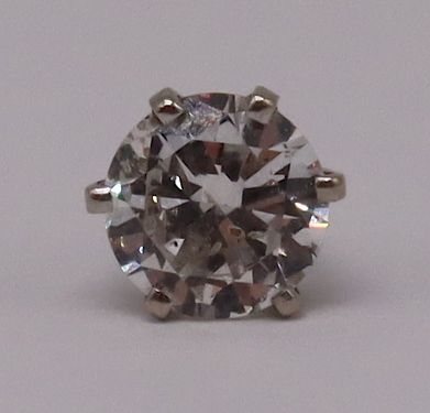 Appraisal: JEWELRY Single mm Round Brilliant Cut Diamond Single round brilliant