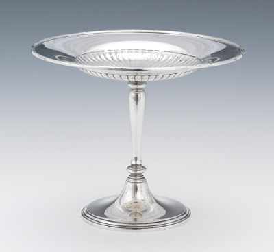 Appraisal: A Tiffany Sterling Silver Tazza Marked on the underside of