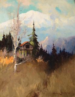 Appraisal: SYDNEY LAWRENCE SYDNEY LAURENCE - Mt McKinley Alaska oil on