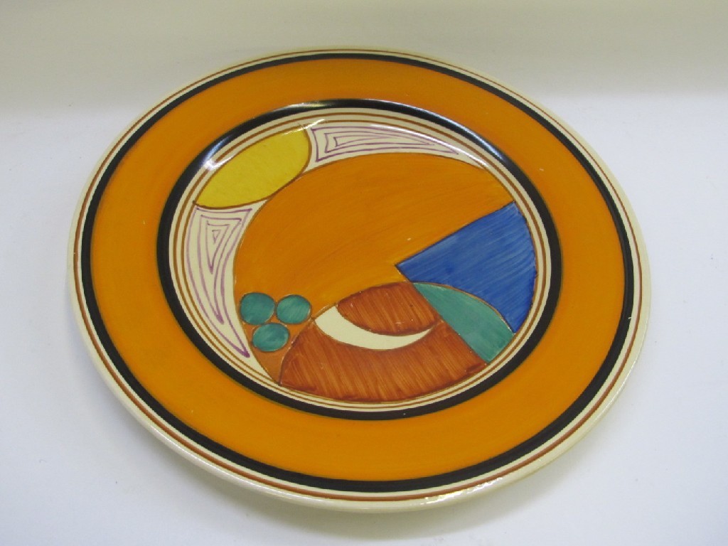 Appraisal: Clarice Cliff Fantasque Bizarre Melons plate