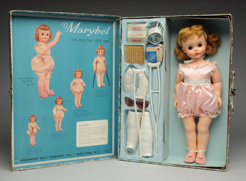 Appraisal: Madame Alexander Marybel Doll Hard plastic and vinyl with rooted