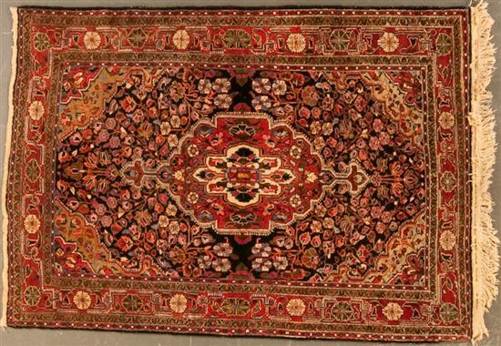 Appraisal: Antique Sarouk rug Persia circa x