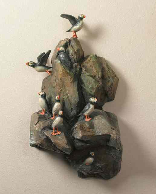 Appraisal: RIP CASWELL ORIGINAL BRONZE WILDLIFE SCULPTURE Oregon born -active Rip