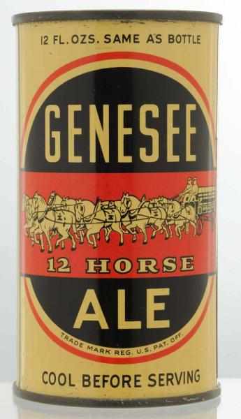 Appraisal: Genesee -Horse Ale Instructional Beer Can - OI Garard can