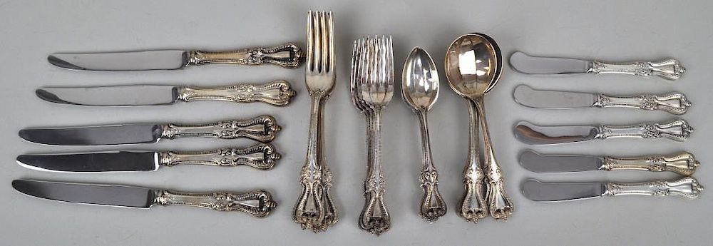 Appraisal: Towle Sterling Flatware Service for Five in the Old Colonial