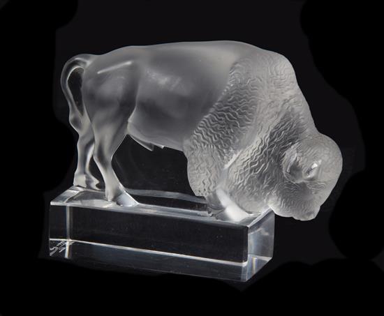 Appraisal: Sale Lot A Lalique Molded and Frosted Crystal Model of