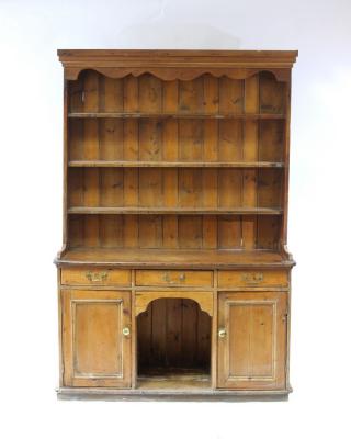 Appraisal: A th Century pine Welsh dresser cm wide