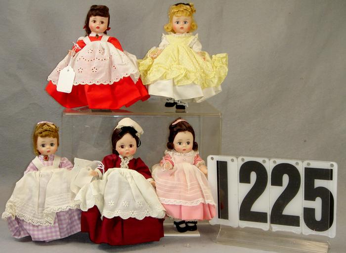 Appraisal: Lot of Little Women dolls all approximately tall Marme Meg