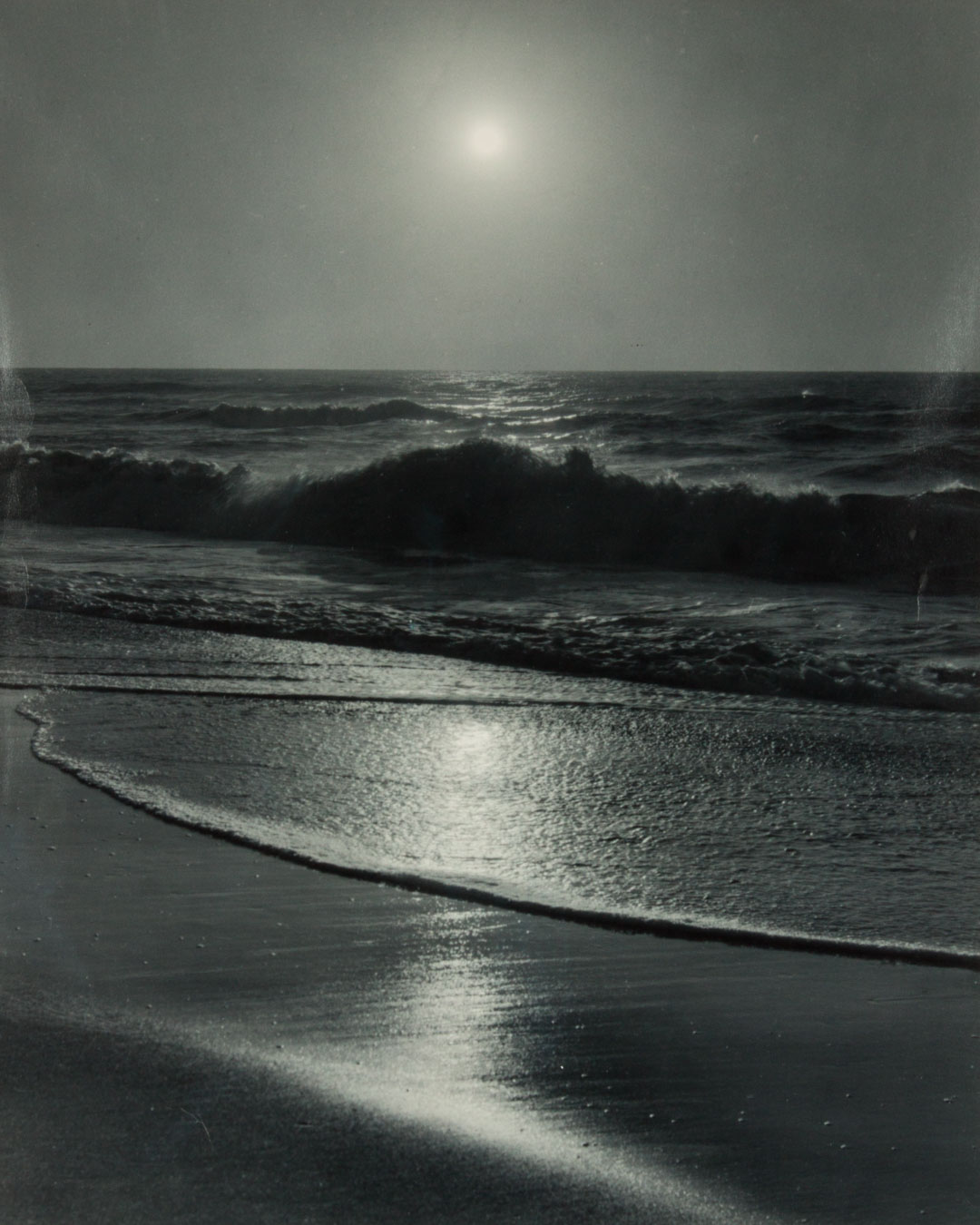 Appraisal: A Aubrey Bodine Ocean City Sunrise photo American - Gelatin