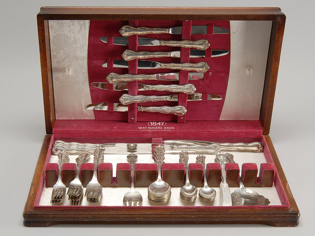 Appraisal: CASED SET OF STERLING SILVER FLATWARE BY GORHAM MFG CO