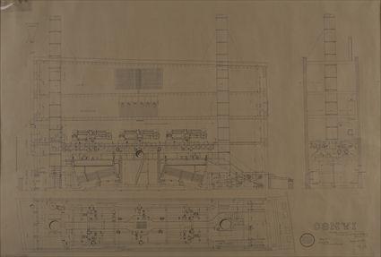 Appraisal: BLUE PRINT HORNIG JULIUS EDISON THOMAS CSNYI - CENTRAL STATION