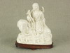 Appraisal: FIGURINE - Blanc de chine figure of an elder with