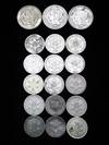 Appraisal: COIN LOT - piece coin lot includes silver three cent