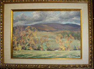 Appraisal: Jay Hall Connaway Vermont Maine - Autumn Vermont o b