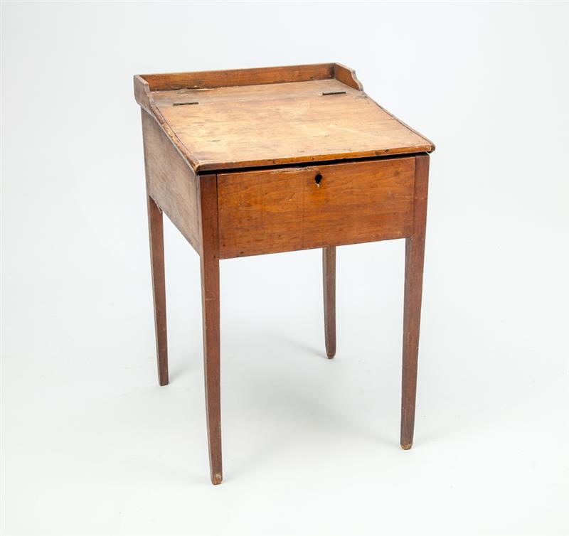 Appraisal: American Pine Student's Desk x x in Estimate -